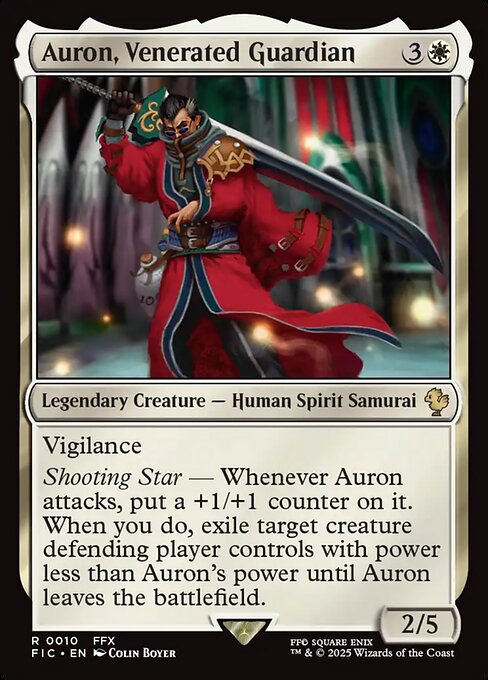 Magic: Auron, Venerated Guardian