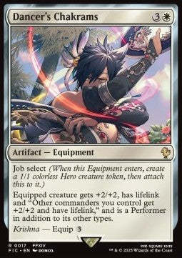 Dancer's Chakrams FIC-17 Rare Französisch