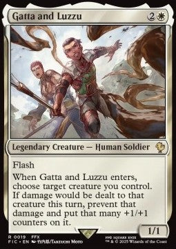 Gatta and Luzzu FIC-19 Rare Französisch