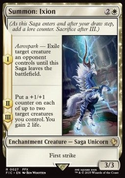 Summon: Ixion FIC-27 Rare Französisch