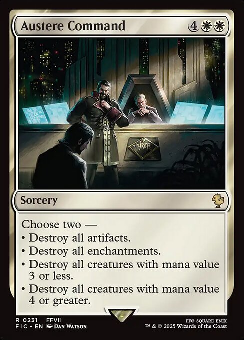 Magic: Austere Command