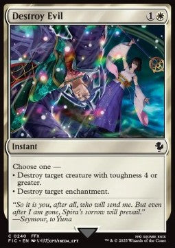 Destroy Evil FIC-240 Common Französisch