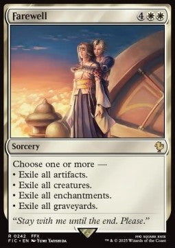 Farewell FIC-242 Rare Französisch