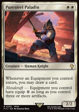 Puresteel Paladin FIC-250 Rare Französisch