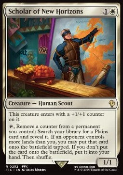 Scholar of New Horizons FIC-252 Rare Französisch