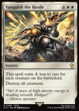 Vanquish the Horde FIC-260 Rare Französisch