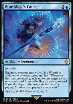 Blue Mage's Cane FIC-35 Rare Französisch