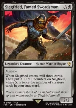 Siegfried, Famed Swordsman FIC-51 Rare Französisch