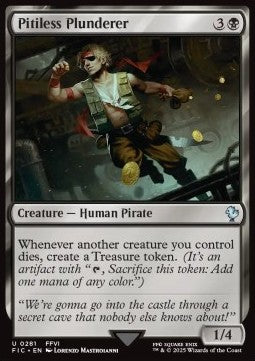 Pitiless Plunderer FIC-281 Uncommon Französisch