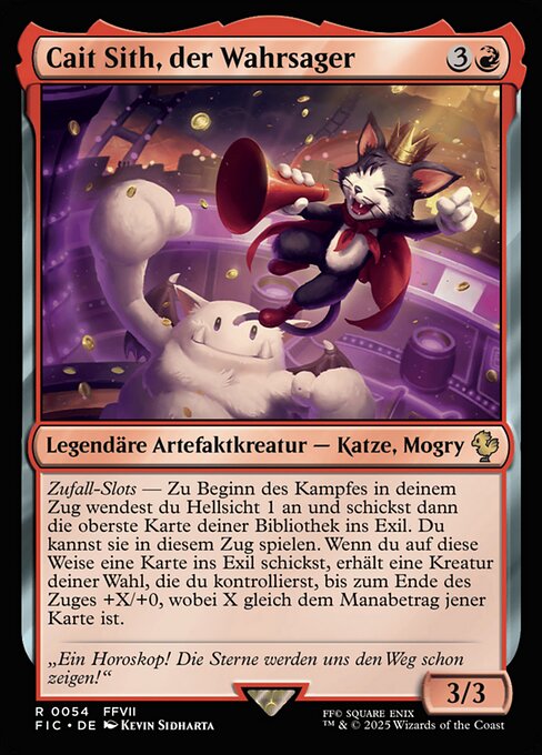 Magic: Cait Sith, Fortune Teller