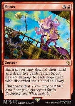 Snort FIC-58 Rare Französisch
