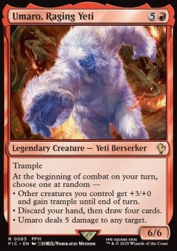 Umaro, Raging Yeti FIC-63 Rare Französisch