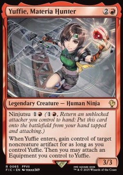 Yuffie, Materia Hunter FIC-65 Rare Französisch