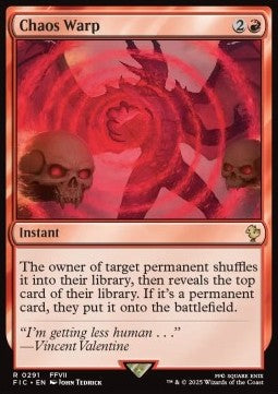 Chaos Warp FIC-291 Rare Französisch