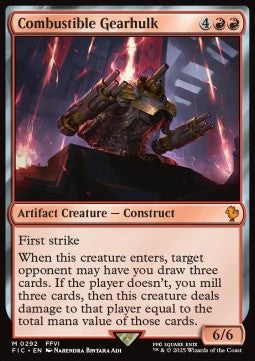 Combustible Gearhulk FIC-292 Mythic Französisch