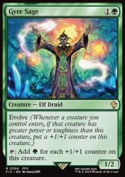 Gyre Sage FIC-306 Rare Französisch