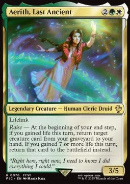 Aerith, Last Ancient FIC-76 Rare Französisch