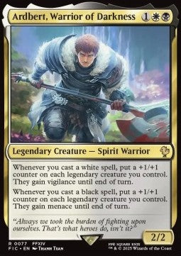 Ardbert, Warrior of Darkness FIC-77 Rare Französisch