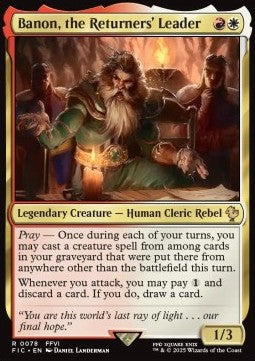 Banon, the Returners' Leader FIC-78 Rare Französisch