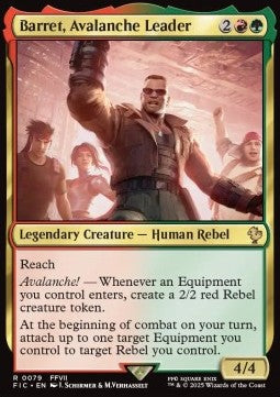 Barret, Avalanche Leader FIC-79 Rare Französisch