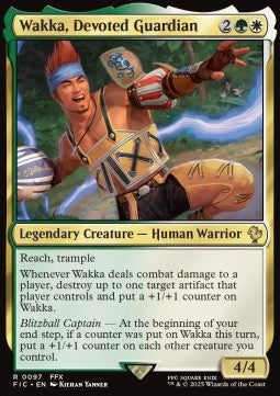 Wakka, Devoted Guardian FIC-97 Rare Französisch