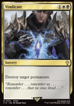 Vindicate FIC-330 Rare Französisch