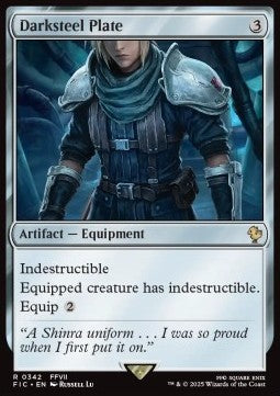 Darksteel Plate FIC-342 Rare Französisch