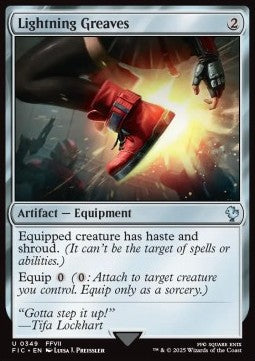 Lightning Greaves FIC-349 Uncommon Französisch