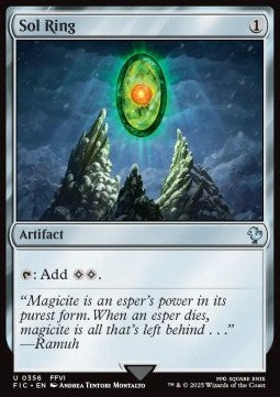 Sol Ring (V.1) FIC-356 Uncommon Französisch