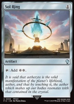 Sol Ring (V.4) FIC-359 Uncommon Französisch