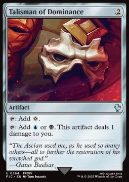 Talisman of Dominance FIC-364 Uncommon Französisch