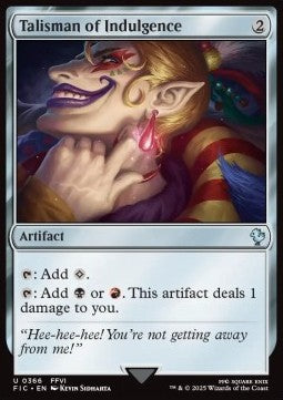 Talisman of Indulgence FIC-366 Uncommon Französisch
