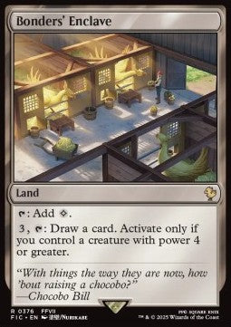 Bonders' Enclave FIC-376 Rare Französisch