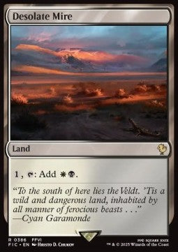 Desolate Mire FIC-386 Rare Französisch