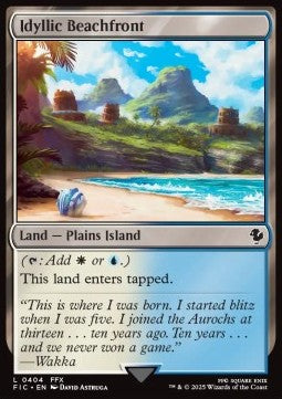 Idyllic Beachfront FIC-404 Common Französisch