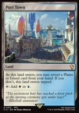 Port Town FIC-412 Rare Französisch