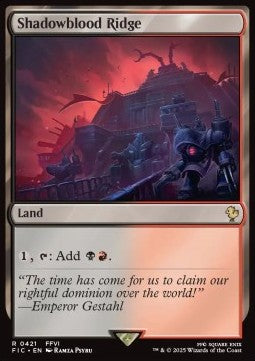 Shadowblood Ridge FIC-421 Rare Französisch