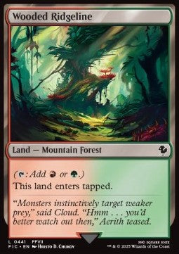 Wooded Ridgeline FIC-441 Common Französisch