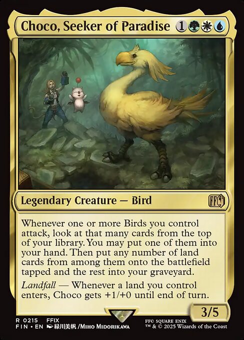 Magic: Choco, Seeker of Paradise