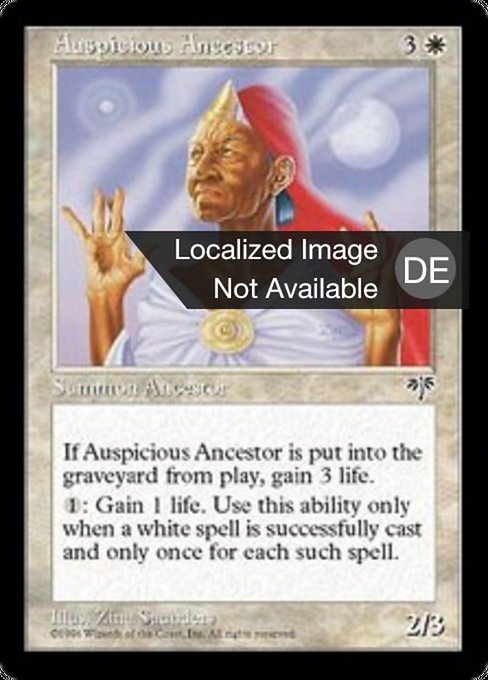 Magic: Auspicious Ancestor