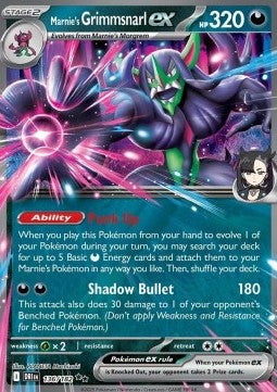 Marnie's Grimmsnarl ex DRI-136 Double Rare Englisch