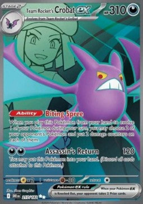Team Rockets Iksbat ex DRI-217 Ultra Rare Deutsch