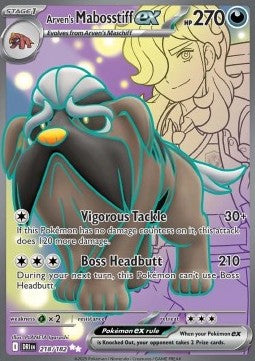 Peppers Mastifioso ex [Vigorous Tackle | Boss Headbutt] DRI-218 Ultra Rare Deutsch