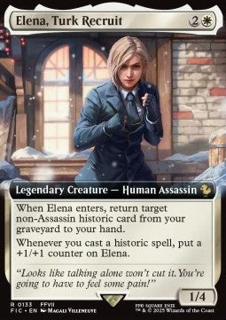 Elena, Turk Recruit XFIC-133 Rare Französisch