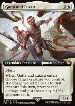 Gatta and Luzzu XFIC-134 Rare Französisch