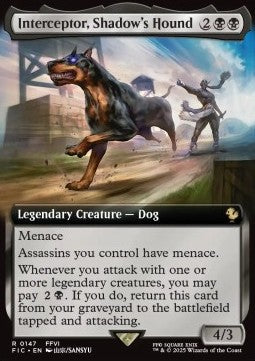 Interceptor, Shadow's Hound XFIC-147 Rare Französisch
