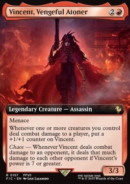 Vincent, Vengeful Atoner XFIC-157 Rare Französisch
