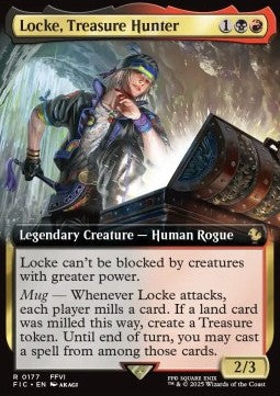 Locke, Treasure Hunter XFIC-177 Rare Französisch