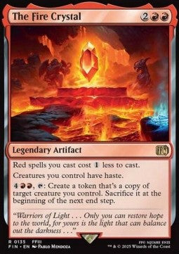 The Fire Crystal FIN-135 Rare Englisch