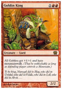 Goblin King 8ED-190 Rare Englisch